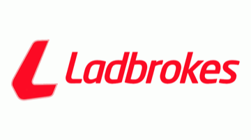 Logo Ladbrokes, sports betting site in Ireland